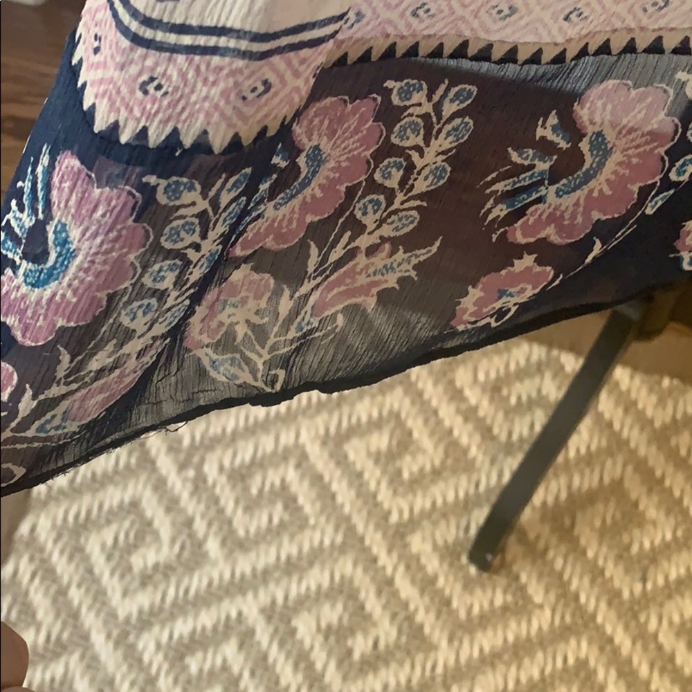 Joie silk floral and paisley print dress - Picture 5 of 7